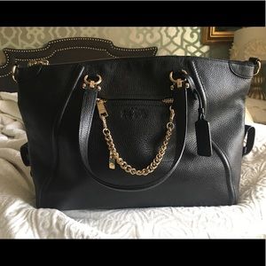 Coach Leather Prairie Satchel